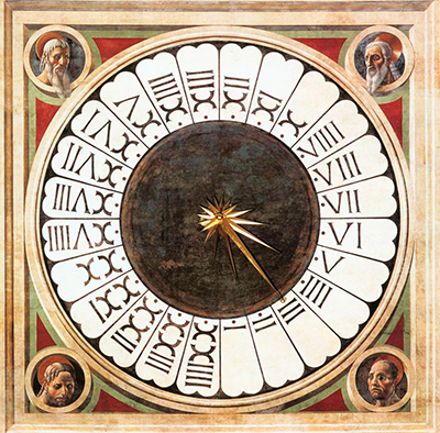 Clock with Heads of Prophets for the Florence Cathedral Paolo Uccello